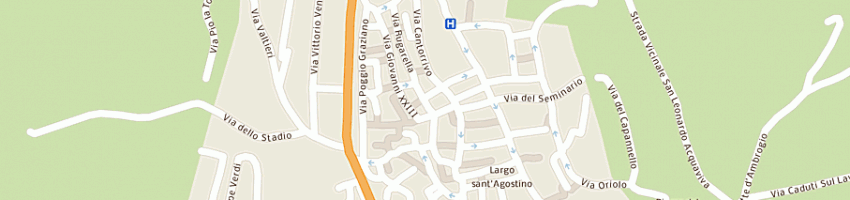 Mappa della impresa bazzuoli giovanni a ACQUAPENDENTE