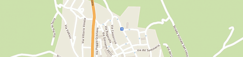 Mappa della impresa asl viterbo ospedale civile acquapendente a ACQUAPENDENTE