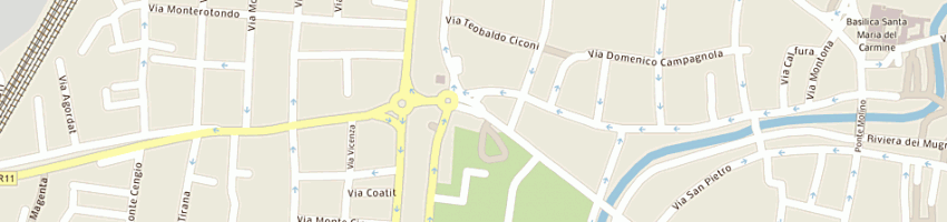 Mappa della impresa boutique valeria snc a PADOVA