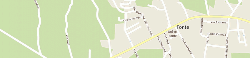 Mappa della impresa fonte maglia srl a FONTE