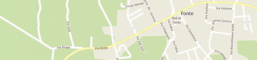 Mappa della impresa zeta esse srl a FONTE
