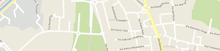 Mappa della impresa paolo vandini e c sas a PADOVA