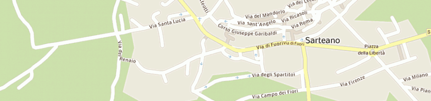 Mappa della impresa magliozzi claudio a SARTEANO