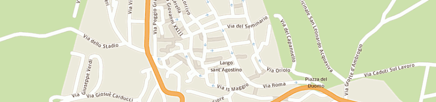 Mappa della impresa ciacci giuseppe a ACQUAPENDENTE