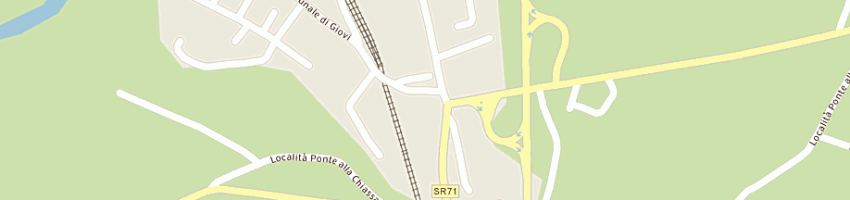 Mappa della impresa bacci francesca a AREZZO