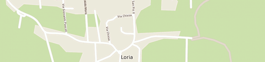 Mappa della impresa carlesso walter a LORIA