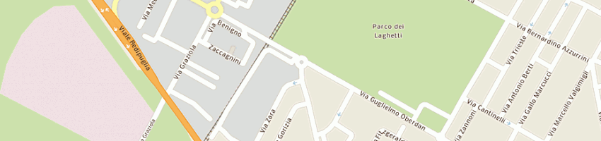 Mappa della impresa pini antonio a FAENZA
