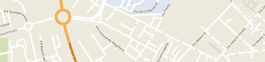 Mappa della impresa studio interni srl a AREZZO