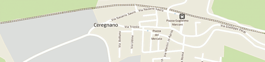 Mappa della impresa chiorboli gelindo a CEREGNANO