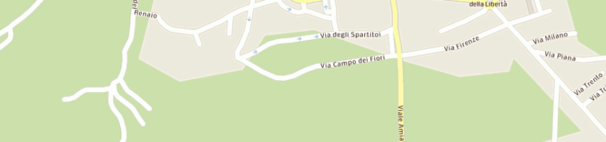 Mappa della impresa bruno ferraro srl a SARTEANO