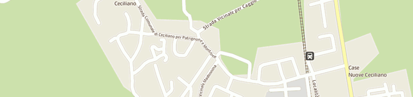 Mappa della impresa vannuccini michele a AREZZO