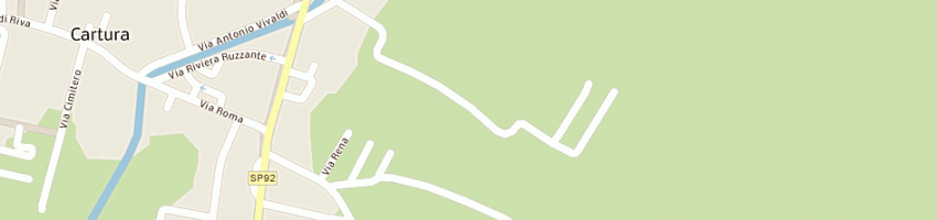 Mappa della impresa berto valentino stefano a CARTURA