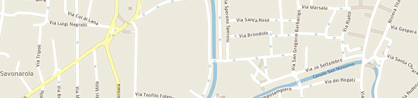 Mappa della impresa serpotta guglielmo a PADOVA