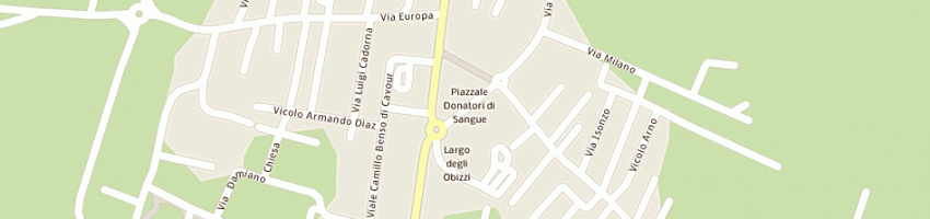 Mappa della impresa upa servizi srl a ALBIGNASEGO