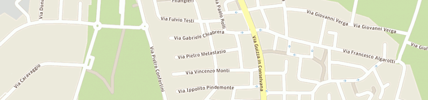 Mappa della impresa spedicato andrea a PADOVA