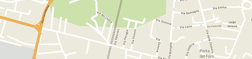 Mappa della impresa woodcock (sas) a AREZZO