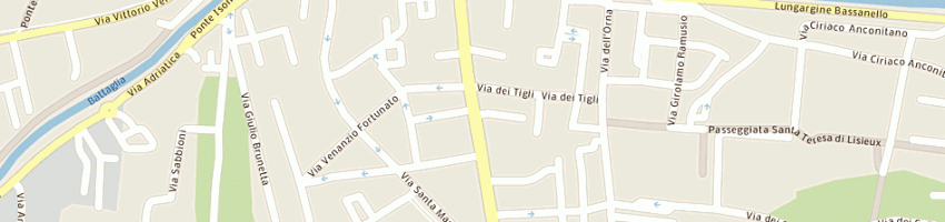 Mappa della impresa bellon elio a PADOVA