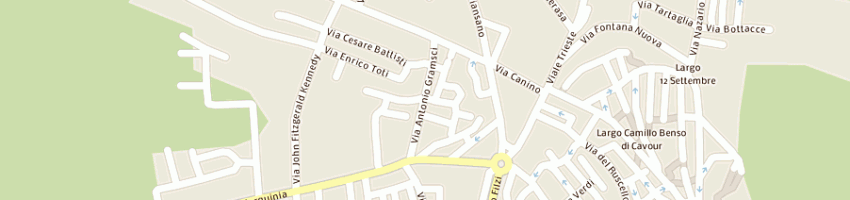 Mappa della impresa carignola sergio a TUSCANIA