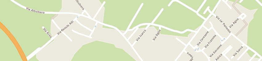 Mappa della impresa bertani francesco a PADOVA