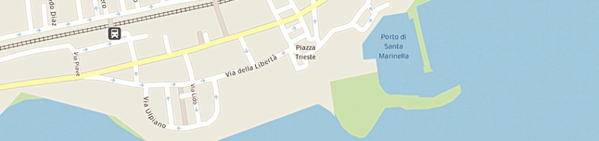 Mappa della impresa francesca giralda e c sas a SANTA MARINELLA