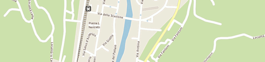 Mappa della impresa ghiandai moreno a SUBBIANO