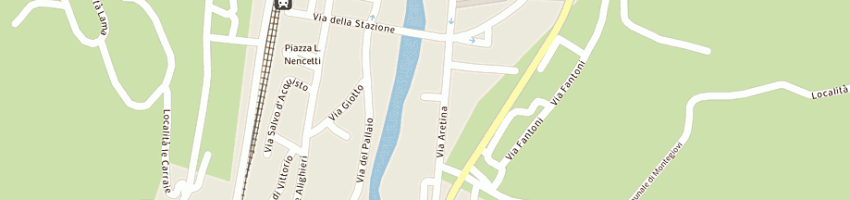 Mappa della impresa ristorante pizzeria otello a AREZZO