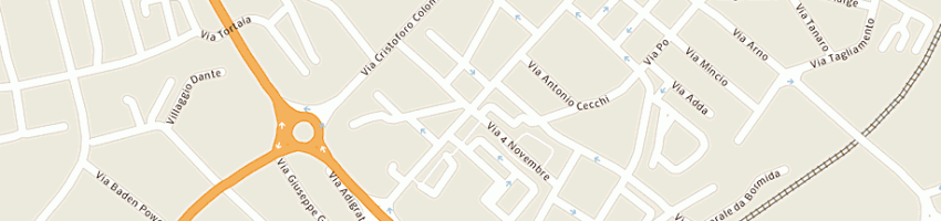 Mappa della impresa vannini (snc) a AREZZO