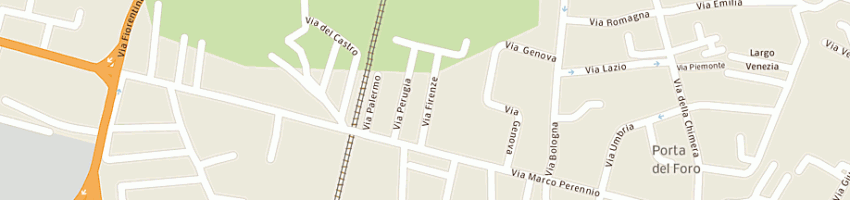 Mappa della impresa agostini mauro a AREZZO