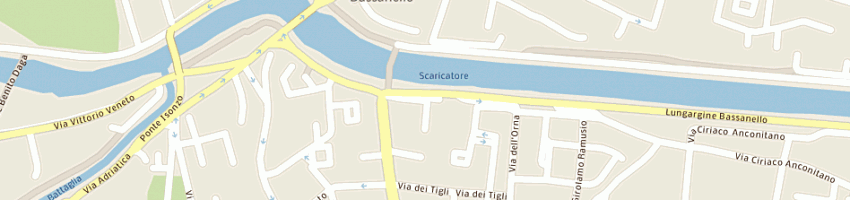 Mappa della impresa formentin elisabetta a PADOVA