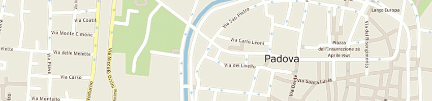 Mappa della impresa hydroprogetti srl a PADOVA