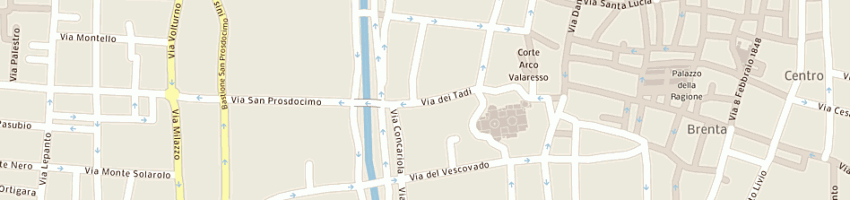 Mappa della impresa flli boetto snc a PADOVA