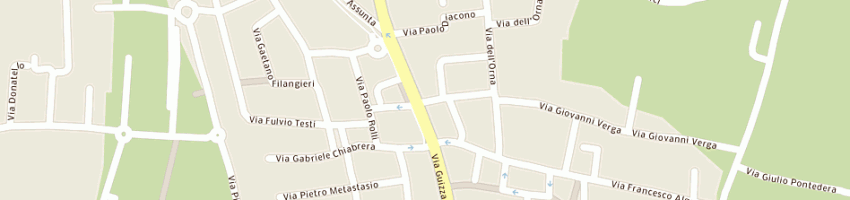 Mappa della impresa benedetti sergio a PADOVA