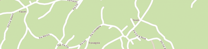 Mappa della impresa zagima a PEDAVENA