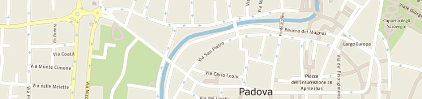 Mappa della impresa studio d srl a PADOVA