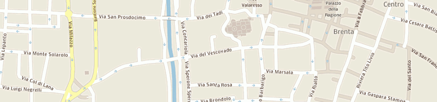 Mappa della impresa oliva mara a PADOVA