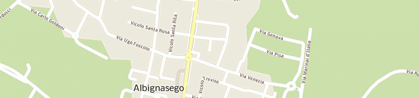 Mappa della impresa berto andrea a ALBIGNASEGO