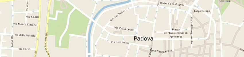Mappa della impresa digicom sas di bezze giorgia e c a PADOVA