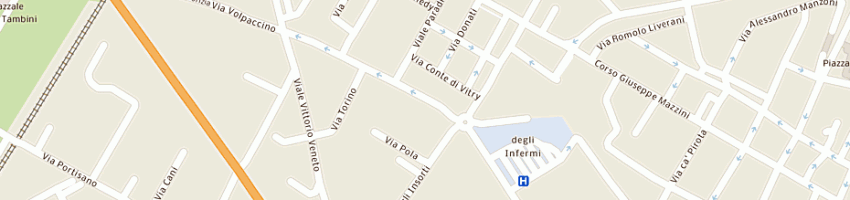 Mappa della impresa cral cisa a FAENZA