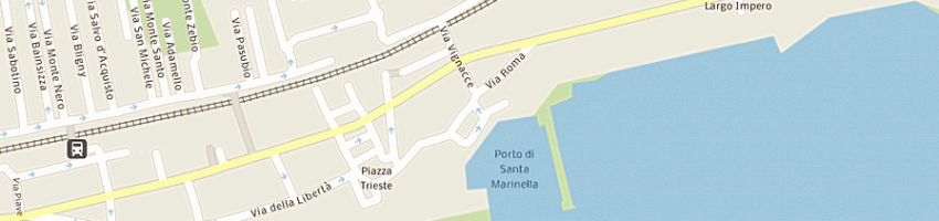 Mappa della impresa ufficio locale marittimo a SANTA MARINELLA
