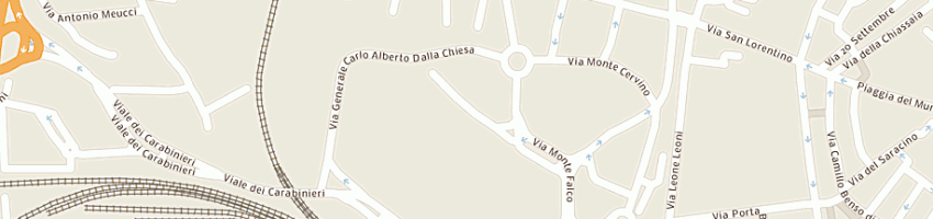 Mappa della impresa livi enrico a AREZZO