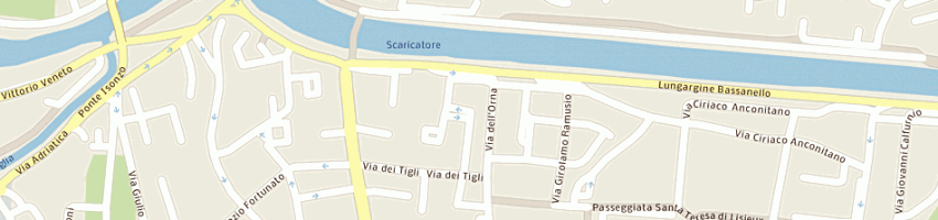 Mappa della impresa eds service a PADOVA