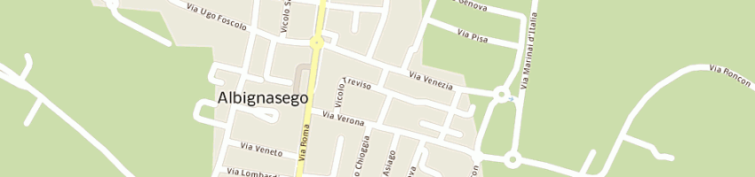 Mappa della impresa fabris renato e c snc a ALBIGNASEGO