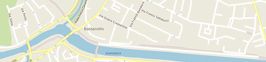 Mappa della impresa facchin giuseppe a PADOVA