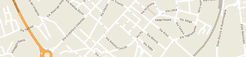 Mappa della impresa fgf sas a AREZZO