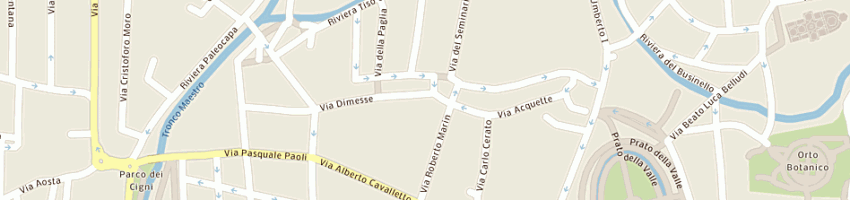 Mappa della impresa gallinari franco a PADOVA