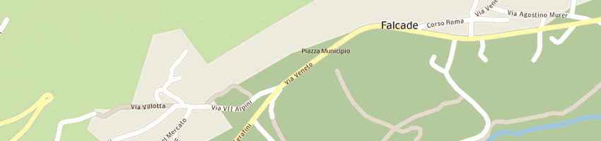 Mappa della impresa unicredit banca spa a FALCADE