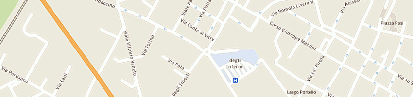 Mappa della impresa publistudio srl a FAENZA