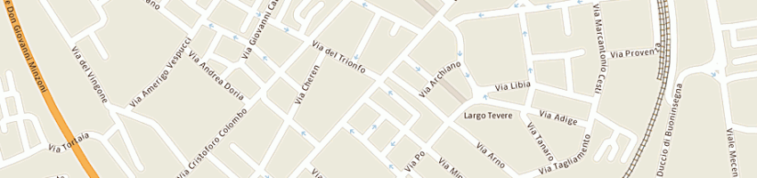 Mappa della impresa vieri norina a AREZZO