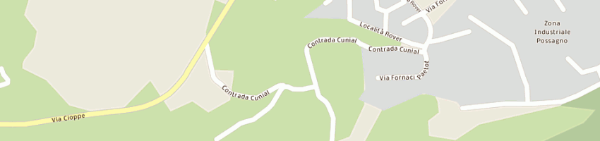 Mappa della impresa bastianon gian carlo e c autotrasporti snc a POSSAGNO