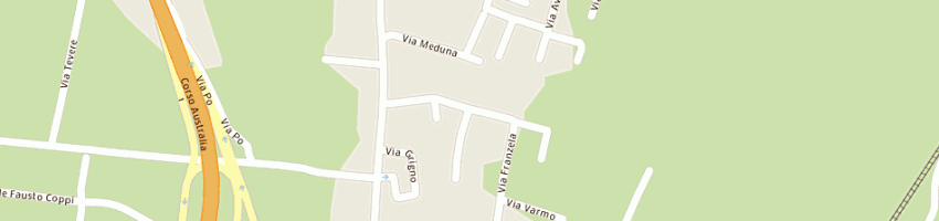 Mappa della impresa lunetti giuliano a PADOVA